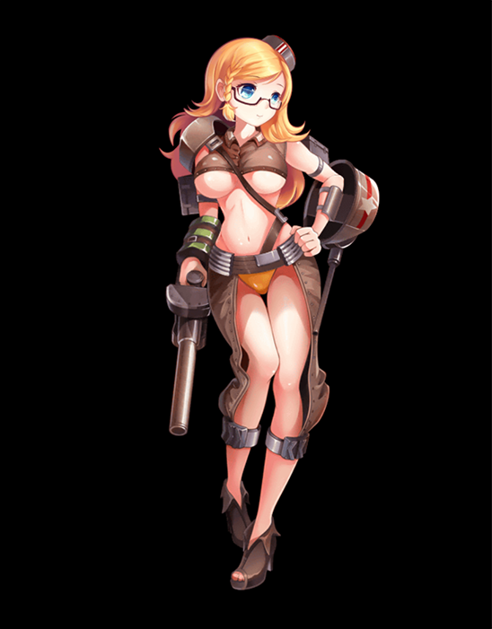 M3 Lee I illustration captured from her Live2D